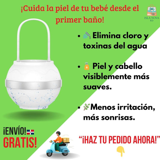Filtro de agua para bebe