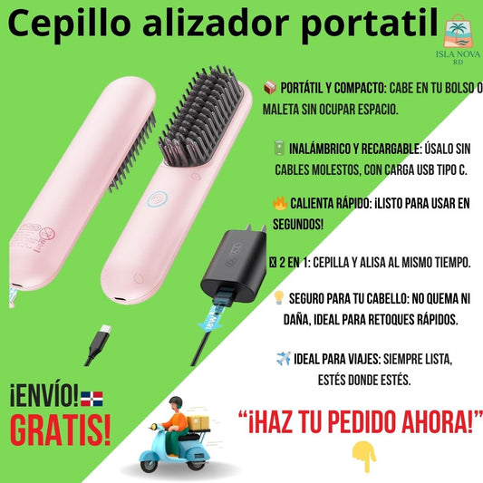 Cepillo alizador portatil